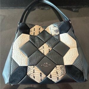 Coach Edie 31 Canyon Quilt Shoulder Bag